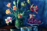 33. Parrot Tulips, Glass Plums and Orange Jellies