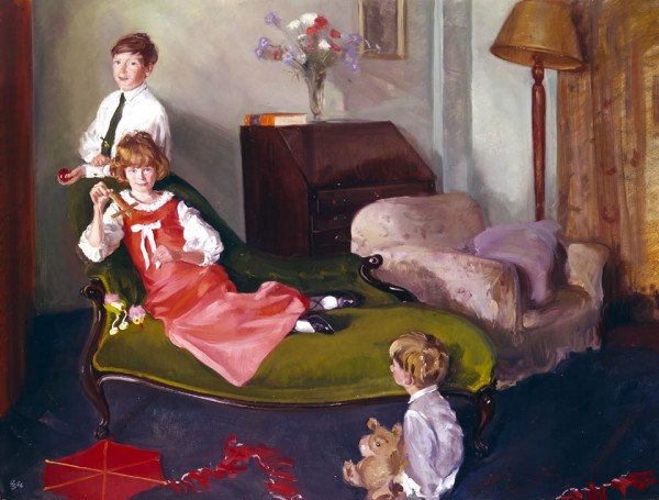 Charles, Miranda and Dominic Welby, 1966