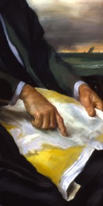 Marc Van Hasselt, Cranleigh School, 1984 - detail