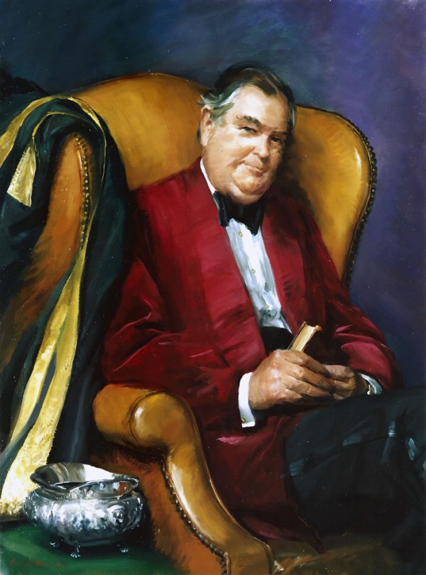 Kenneth Dibben Esq., Treasurer, Southampton University, 1985