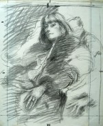 Polly Sellar, 1991 – sketch