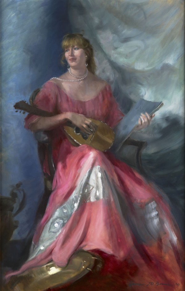 The Pink Dress - Homage to Pellegrini, 1994
